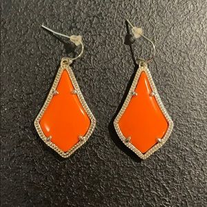Kendra Scott Orange earrings